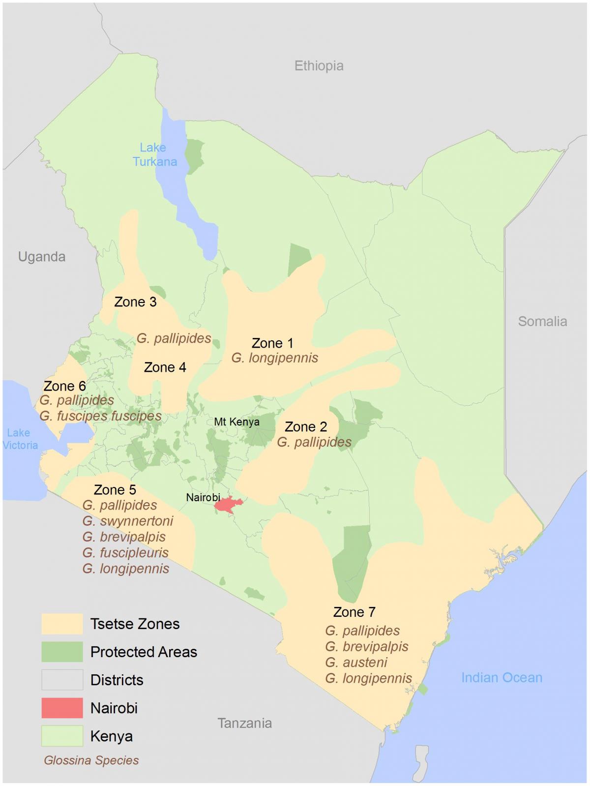 Kenya institute ng pagtilingin at pagma-map ng mga kurso