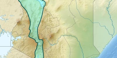 Mapa ng rift valley Kenya