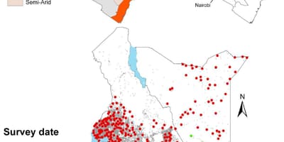 Kenya paaralan ng survey at pagma-map