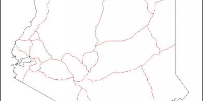 Kenya blangkong mapa