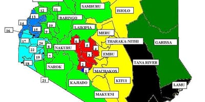 Mapa ng kisumu Kenya