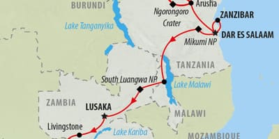 Mapa ng mapa express Kenya